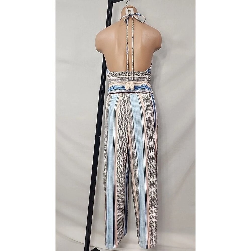 Venus Halter Patterned Jumpsuit - image 2